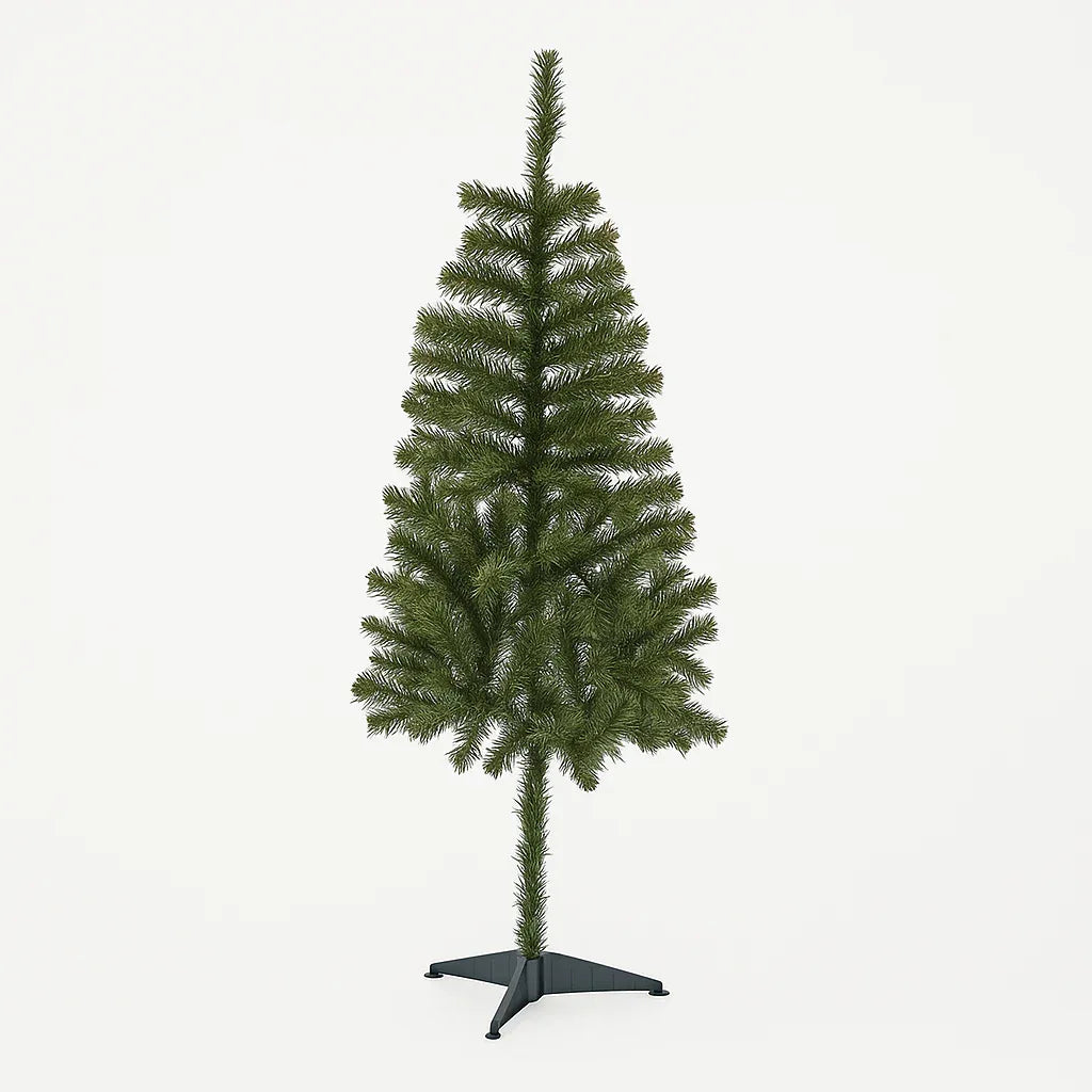 Livarno Home 120cm Artificial Christmas Tree – Realistic Green & White Holiday Decor - Gomix Brands Outlet